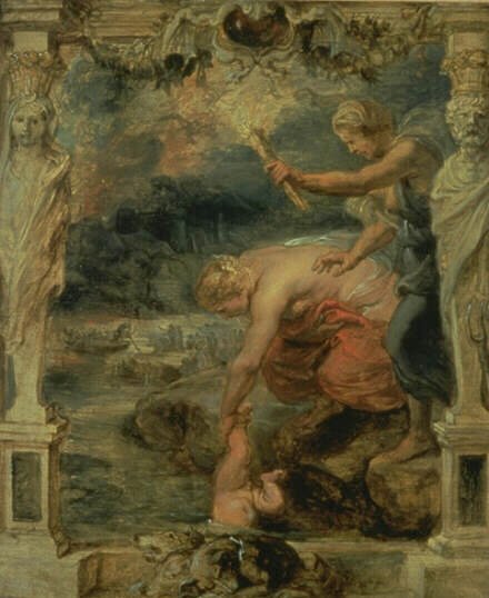rubens thetis plonge achille
