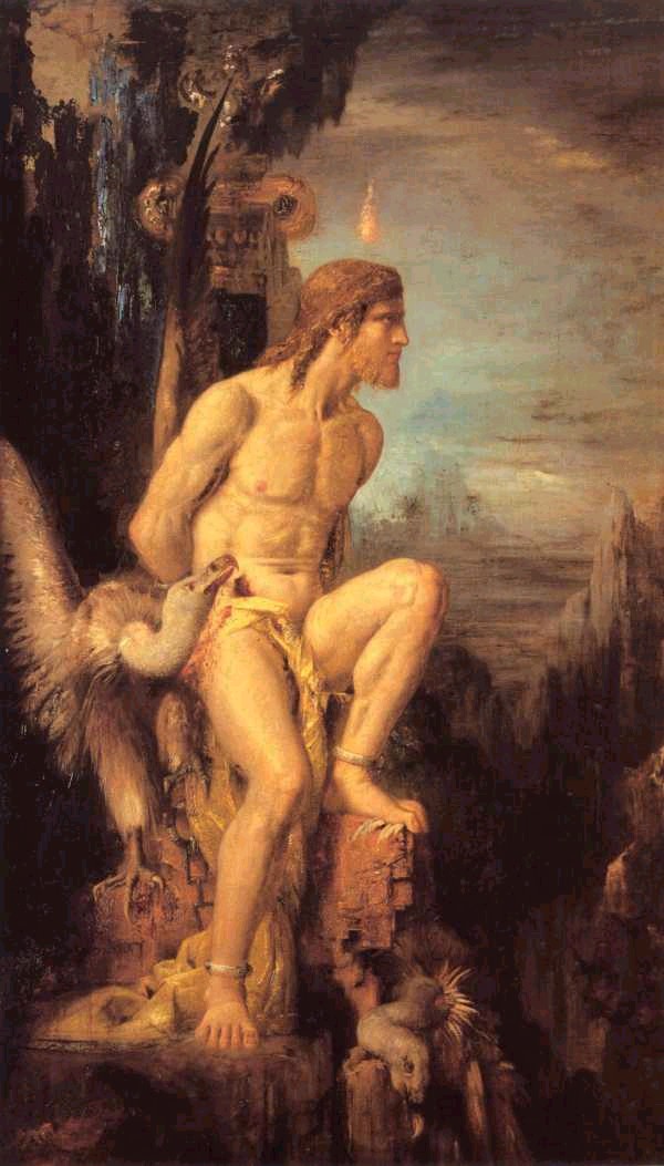 moreau prométhée